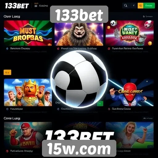 Variedade de jogos oferecidos pelo 133bet